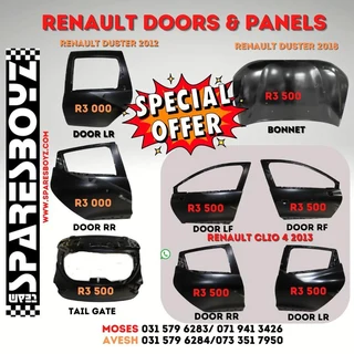 Renault Doors And Panels On Special At Sparesboyz!