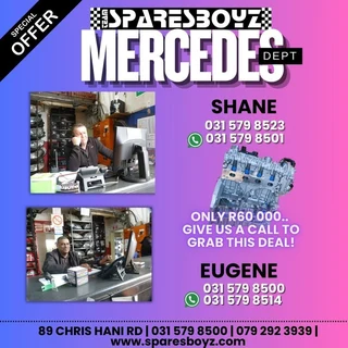 MERCEDES 274 ENGINES ON SPECIAL AT SPARESBOYZ!