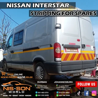 Nissan Interstar Stripping For Spares