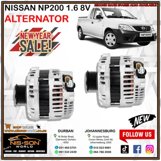 Nissan Np200 1.6 8v Alternator