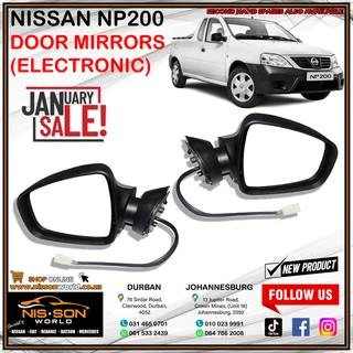 Nissan Np200 Electronic Door Mirrors