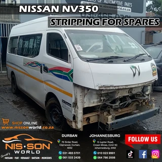 Nissan Nv350 Stripping For Spares