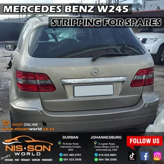 Mercedes Benz W245 Stripping For Spares