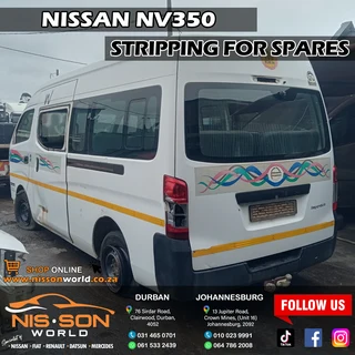 Nissan Nv350 Stripping For Spares