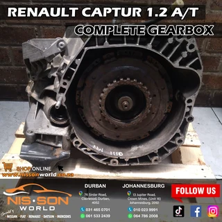 Renault Capture 1.2 Complete Gearbox