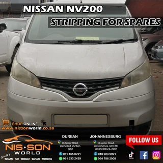 Nissan Nv200 Stripping For Spares