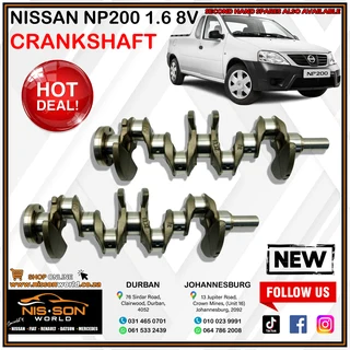 Nissan Np200 1.6 8v Crankshaft