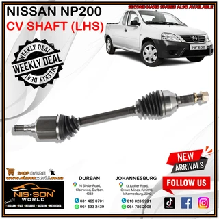 Nissan Np200 Cv Shaft Lhs