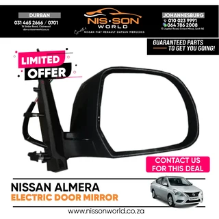 Almera Electric Door Mirror