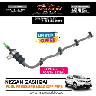 Qashqai Fuel Pressure Leak Off Pipe