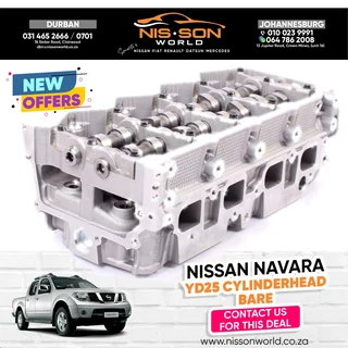 Nissan Navara Yd25 Cylinder Head