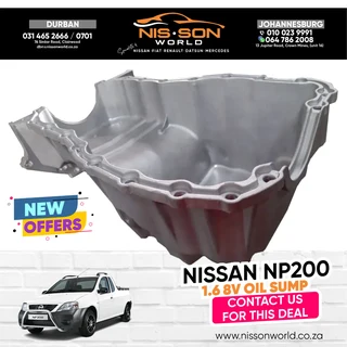 Nissan Np200 Oil Sump