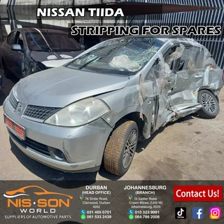 Nissan Tiida Stripping For Spares