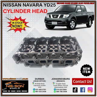 Nissan Navara Yd25 Cylinder Head
