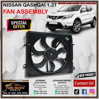 Nissan Qashqai 1.2t Fan Assembly