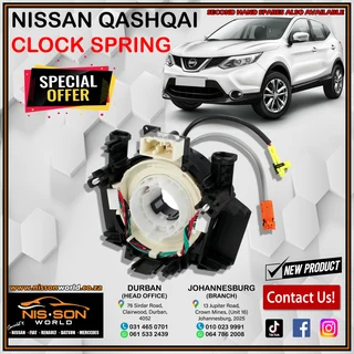 Nissan Qashqai Clock Spring