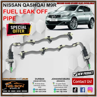 Nissan Qashqai M9r Fuel Leak Off Pipe