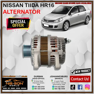 Nissan Tiida Hr16 Alternator