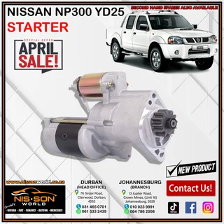 Nissan Np300 Yd25 Starter