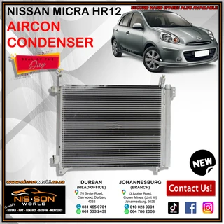 Nissan Micra Hr12 Aircon Condenser