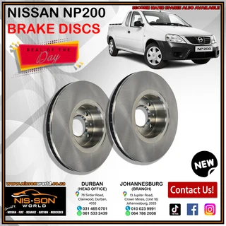 Nissan Np200 Brake Discs