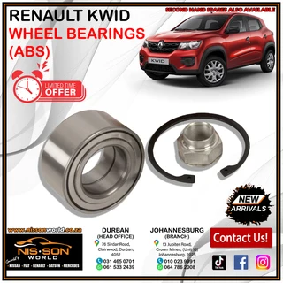 Renault Kwid Wheel Bearings (abs)