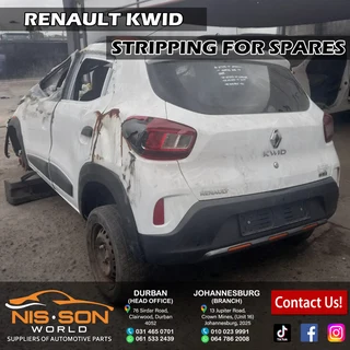 Renault Kwid Stripping For Spares