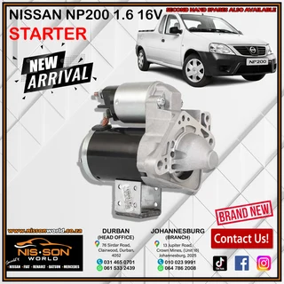 Nissan Np200 1.6 16v Starter