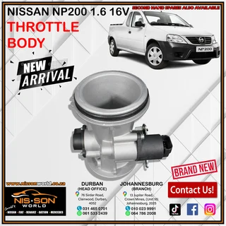 Nissan Np200 1.6 16v Throttle Body