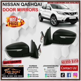 Nissan Qashqai Door Mirrors