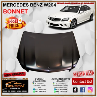 Mercedes Benz W204 Bonnet