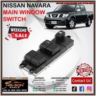 Nissan Navara Main Window Switch
