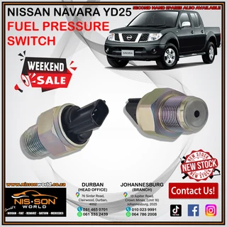 Nissan Navara Yd25 Fuel Pressure Switch