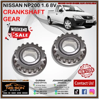 Nissan Np200 1.6 8v Crankshaft Gear