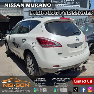 Nissan Murano Stripping For Spares