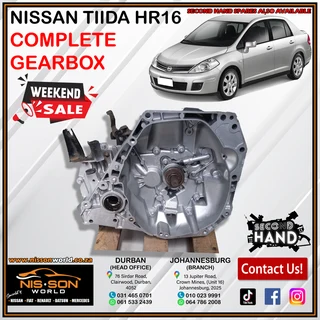 Nissan Tiida Hr16 Complete Gearbox
