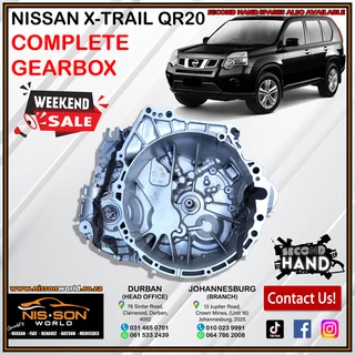 Nissan X-trail Qr20 Complete Gearbox