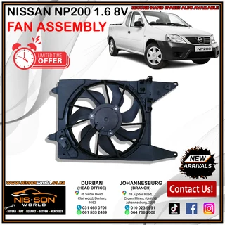 Nissan Np200 1.6 8v Fan Assembly