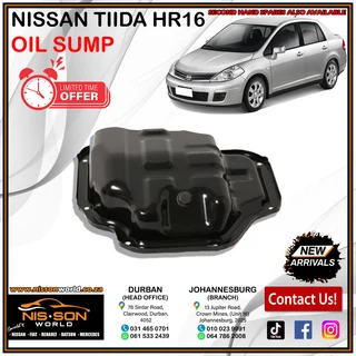 Nissan Tiida Hr16 Oil Sump