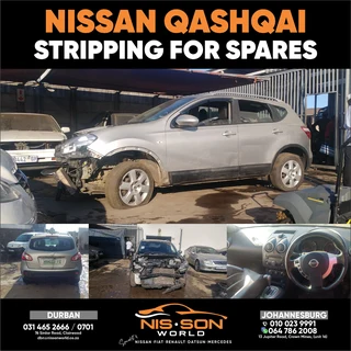 Nissan Qashqai Stripping For Spares