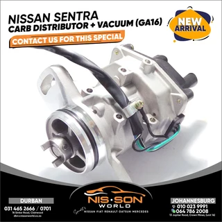 Nissan Sentra Carb Distributor + Vacuum (ga16)