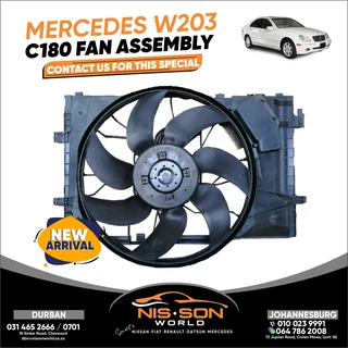 Mercedes W203 C180 Fan Assemby