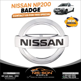 Nissan Np200 Badge