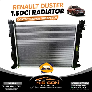 Renault Duster 1.5dci Radiator