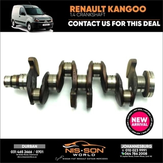 Renault Kangoo 1.4 Crankshaft