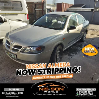 Nissan Almera Stripping For Spares