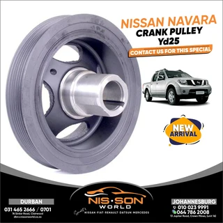 Nissan Navara Crank Pulley Yd25