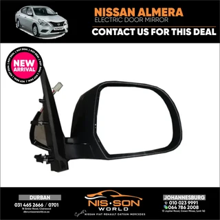 Nissan Almera Electric Door Mirror