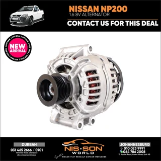 Nissan Np200 1.6 8v Alternator
