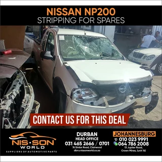 Nissan Np200 Stripping For Spares